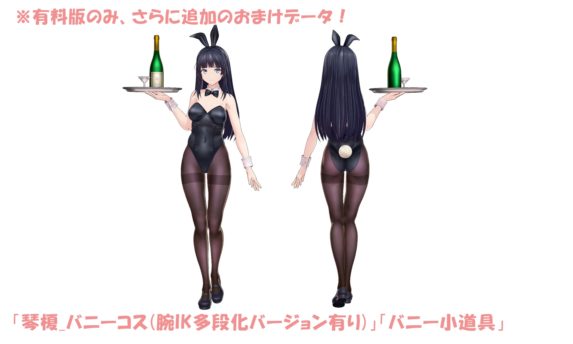 MMDオリジナルモデルデータ 白瀬 琴榎