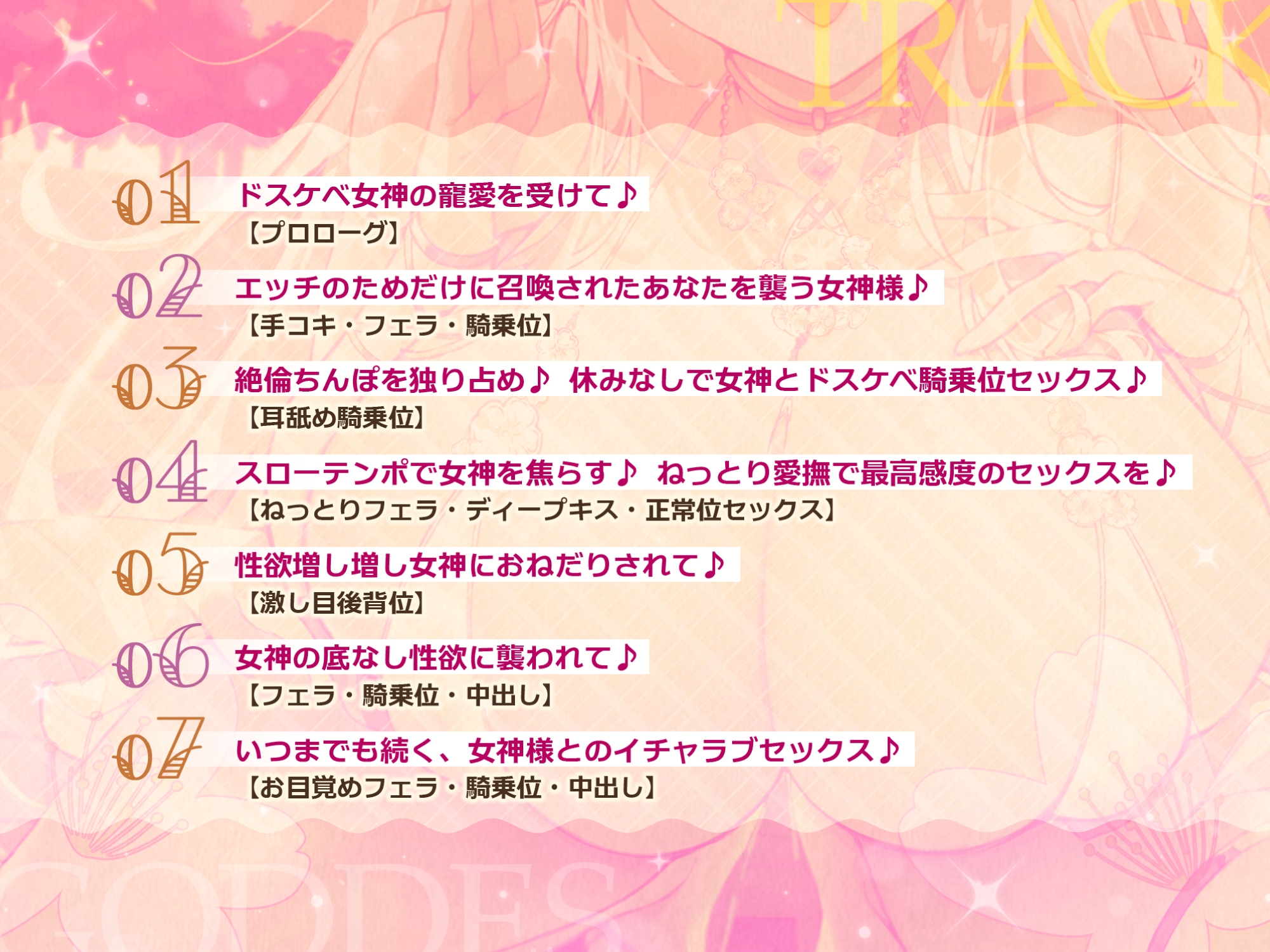 【KU100】暴走性欲持ち女神の耳元でたっぷり淫語ウィスパー逆ご奉仕 ～欲望を満たすだけのペットは吐息アクメで簡単にイってはいけません～