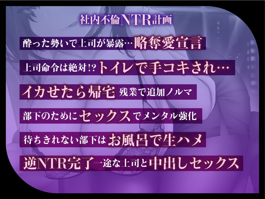 一途な女上司の不倫教育 ～新婚生活者を逆NTR【KU100】