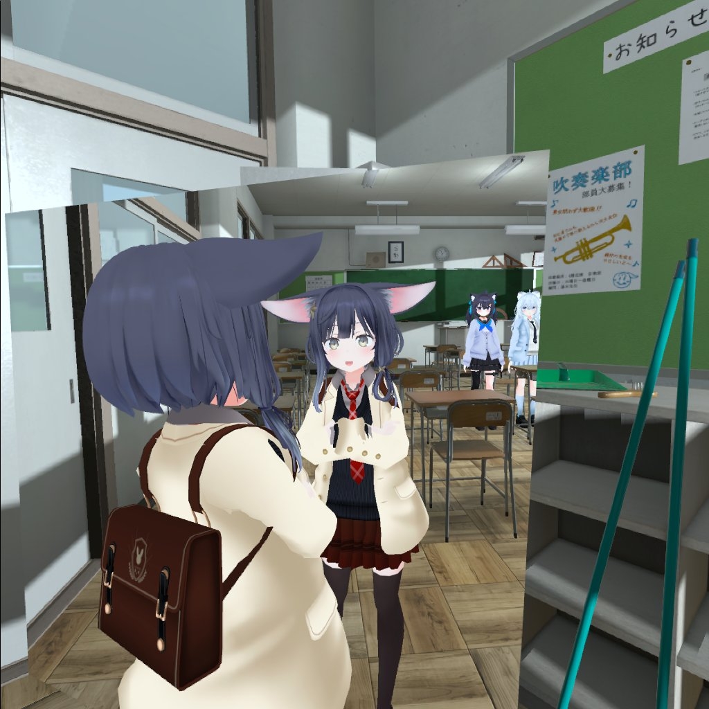 もふもふ調教ケモミミVR!～性ケモノ学園では美少女達とHし放題って……コトォ!?～