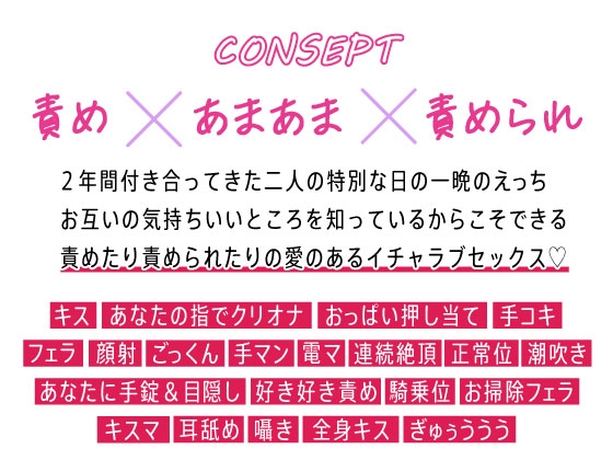 酔いどれ発情彼女と記念日えっち～攻めたり攻められたりイチャラブ甘々～