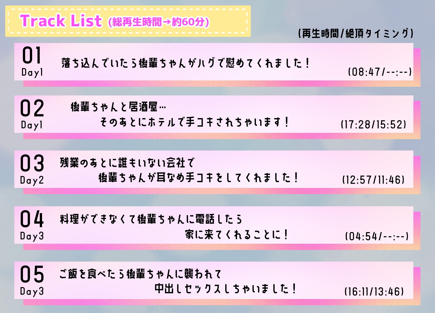 超甘やかし系女子!あなたを溺愛している女の子が心も体も溶かします!〜会社の後輩ちゃんと甘々セックス〜