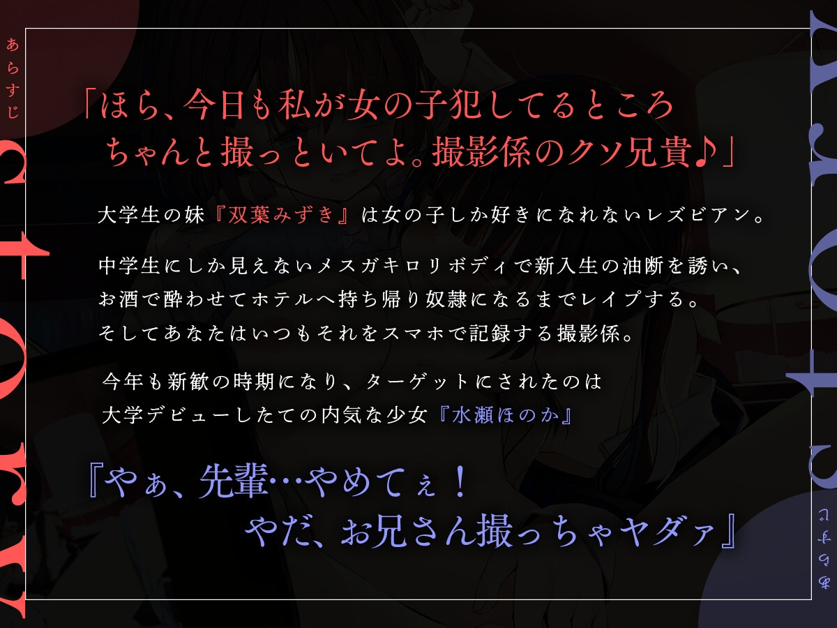 レズレイプ撮影中! 濃厚百合レイプ&メスガキわからせえっち記録