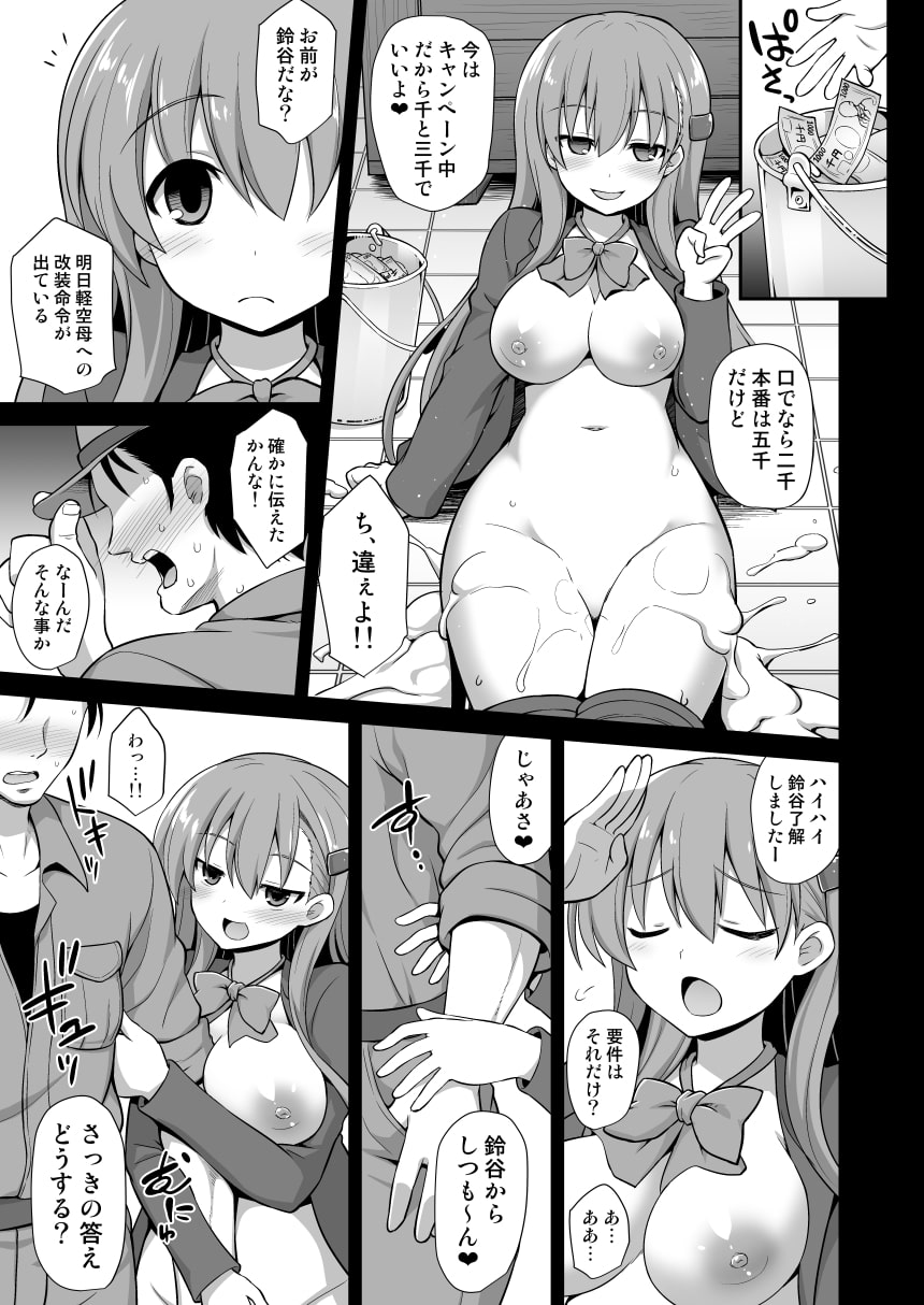 艦娘着妊 鈴谷売春出産