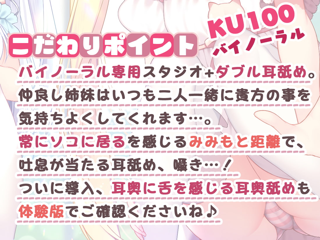 【吐息感じる両耳舐め】お兄ちゃんの為なら何でもするよ!お耳もおち〇ちんも全部気持ちよくなーれ♪