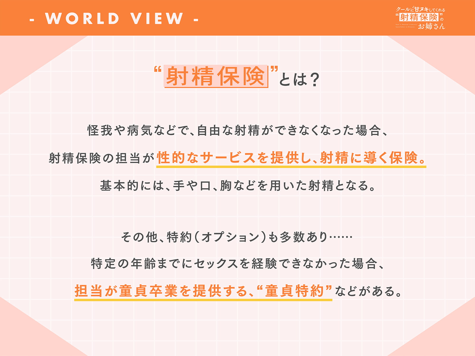 クールに甘ヌキしてくれる“射精保険”のお姉さん【バイノーラル】