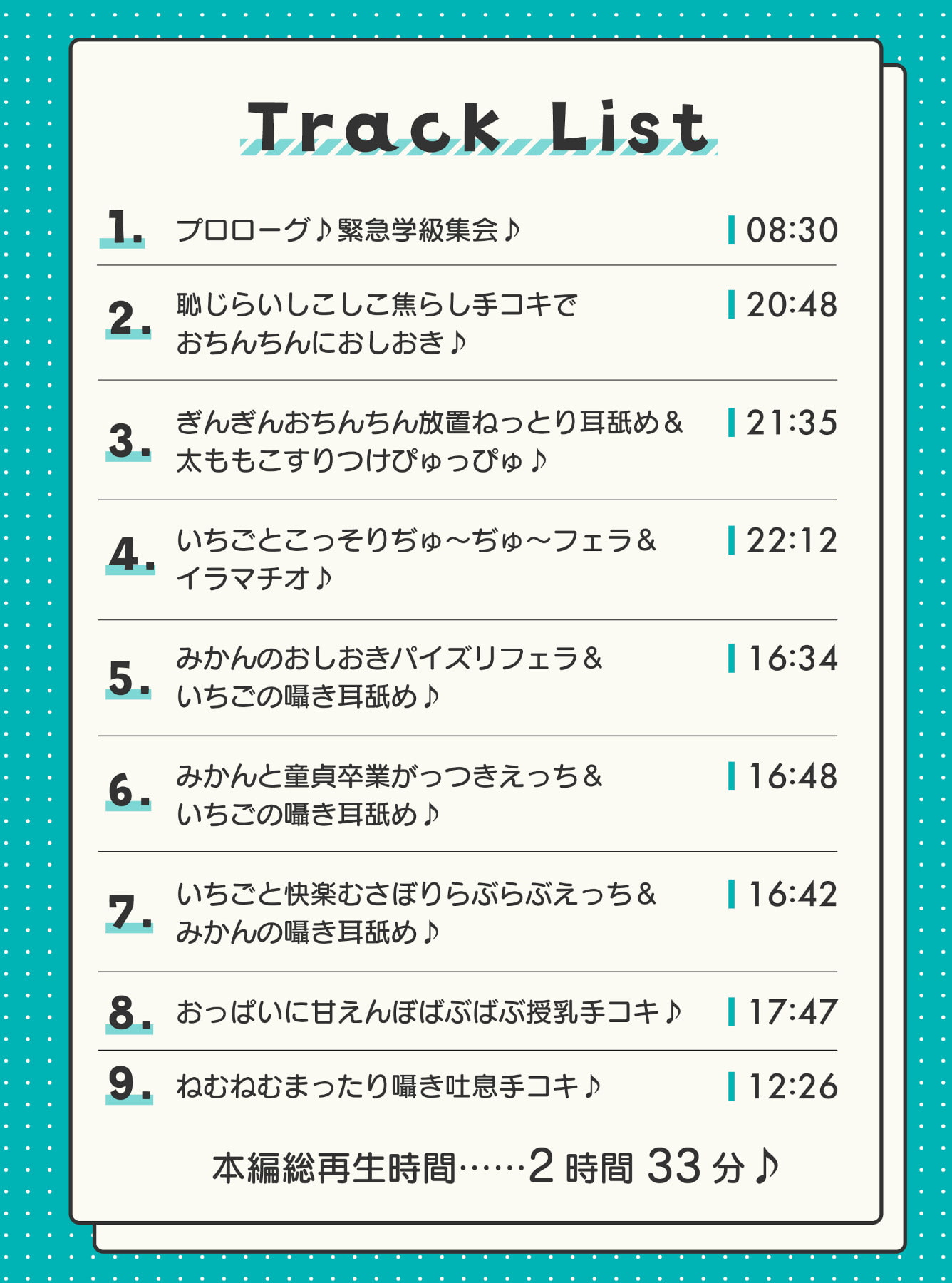 ズリネタランキング～クラスの女子をオカズにした回数でランキングを作っていたのがばれておちんちんをおしおきされちゃう話～