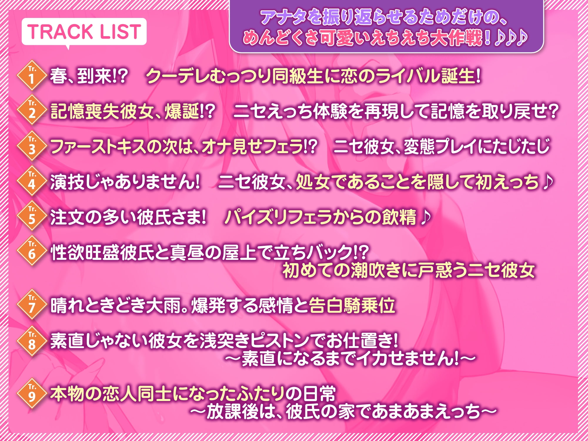 【KU100】このクーデレむっつり同級生、記憶喪失のフリして仲直りエッチを企んでいる!〜処女あげるから、ぎゅうもキスも生ハメも全部わたしでいいじゃん〜