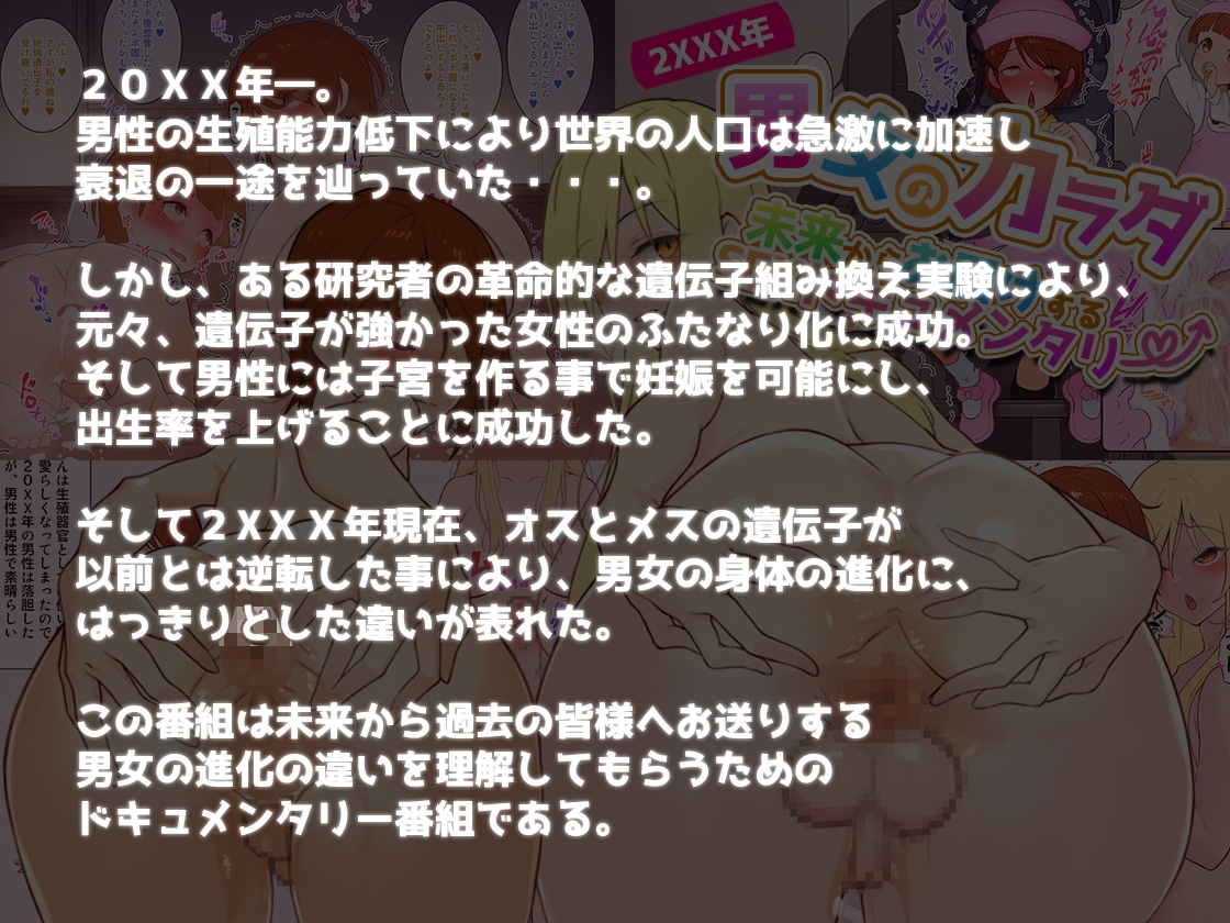 2XXX年 男女のカラダ～未来からお届けするSEXドキュメンタリー～