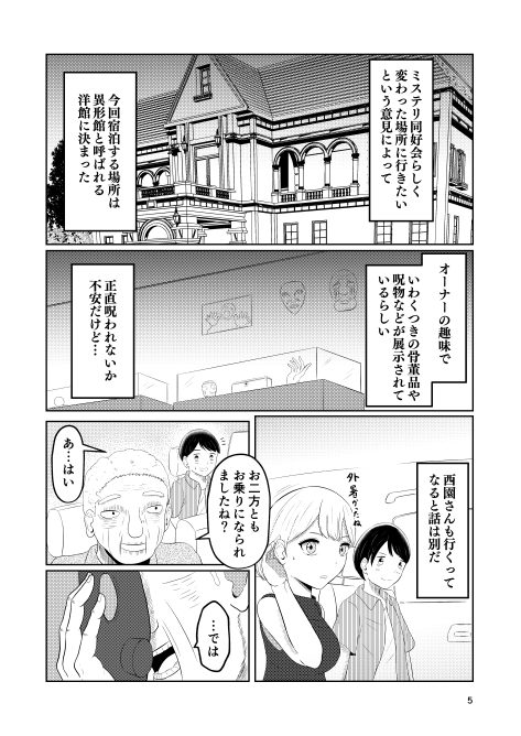 相互変身の館