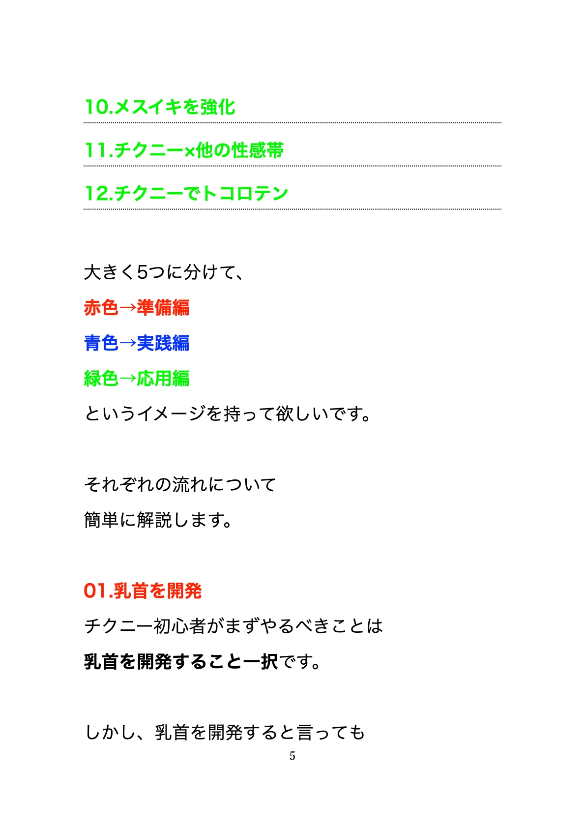 チクニー仙人流 メスイキの教科書 【ザ・チクニー】