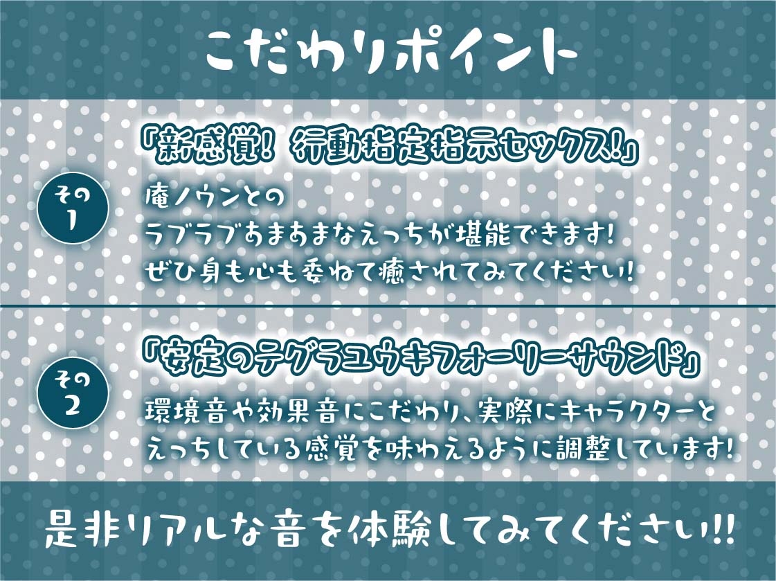 無表情彼女庵ノウンの行動指定指示セックス【フォーリーサウンド】