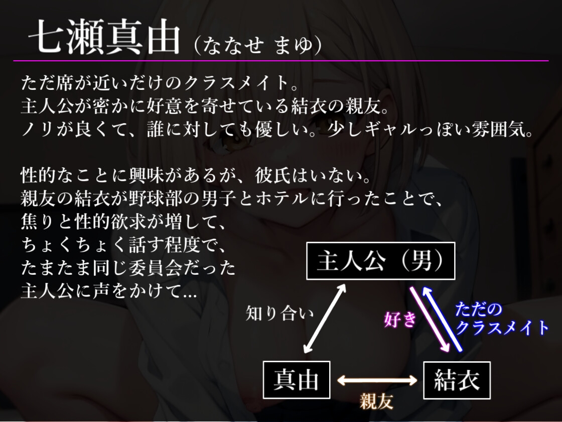 【110円/背徳感】好きな子がいるのにその親友と性欲処理セックスしまくっちゃう話