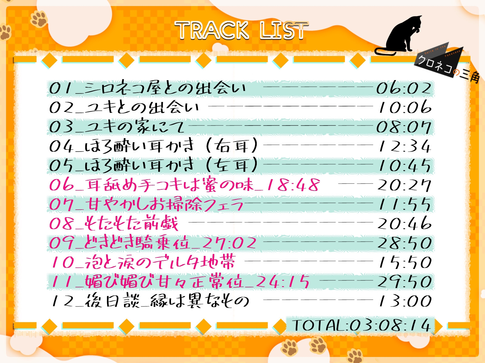 【クロネコの三角】ヘタレOLと同人音声オフ会帰りのほろ酔いがっかり初体験