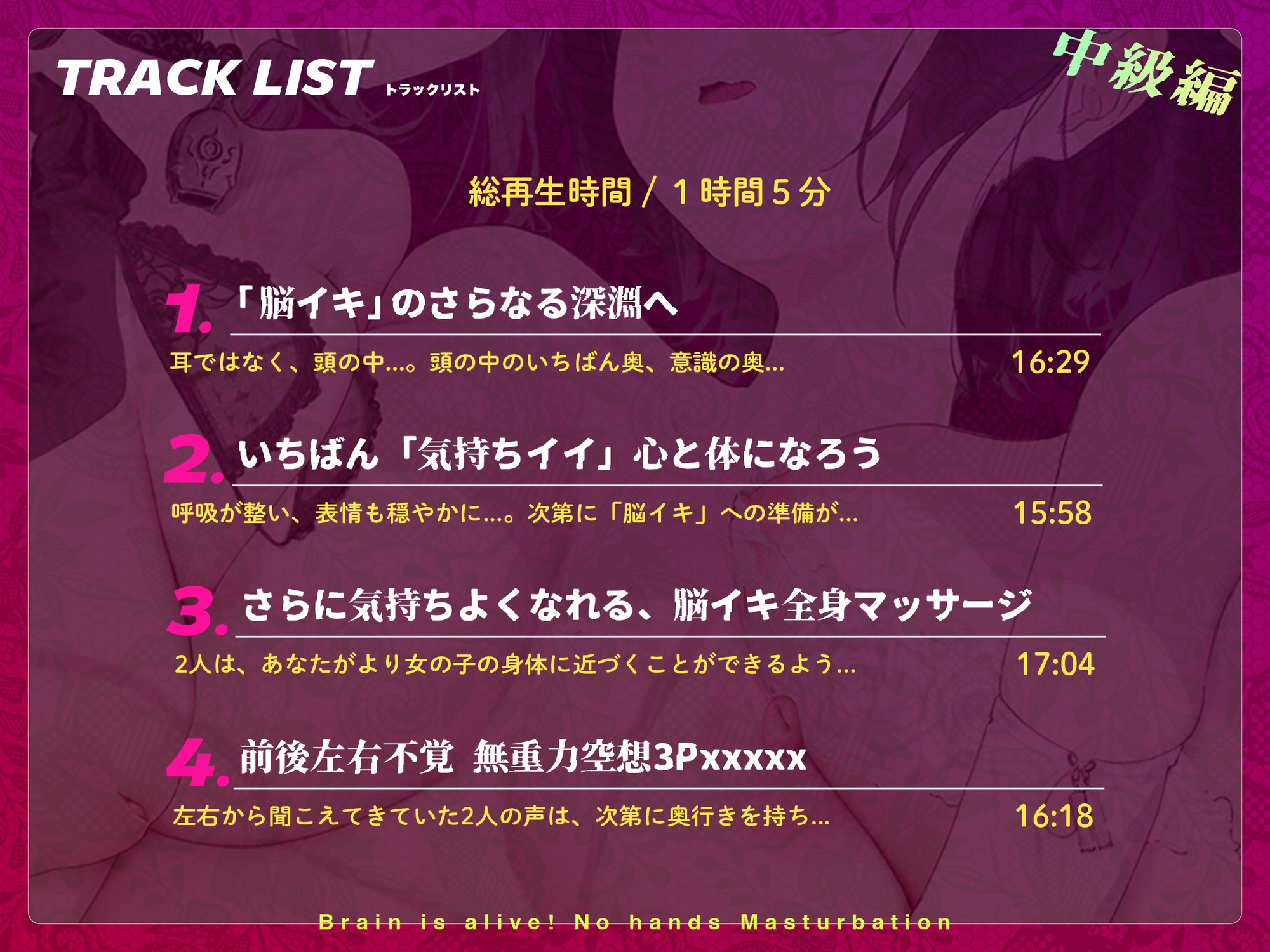 【失禁注意!】誰でも出来る!決定版「はじめての」脳イキ!ノーハンドオナニー中級編～射精感を遥かに超える女性と同様の深いオーガズム～【PC筋+催○式】