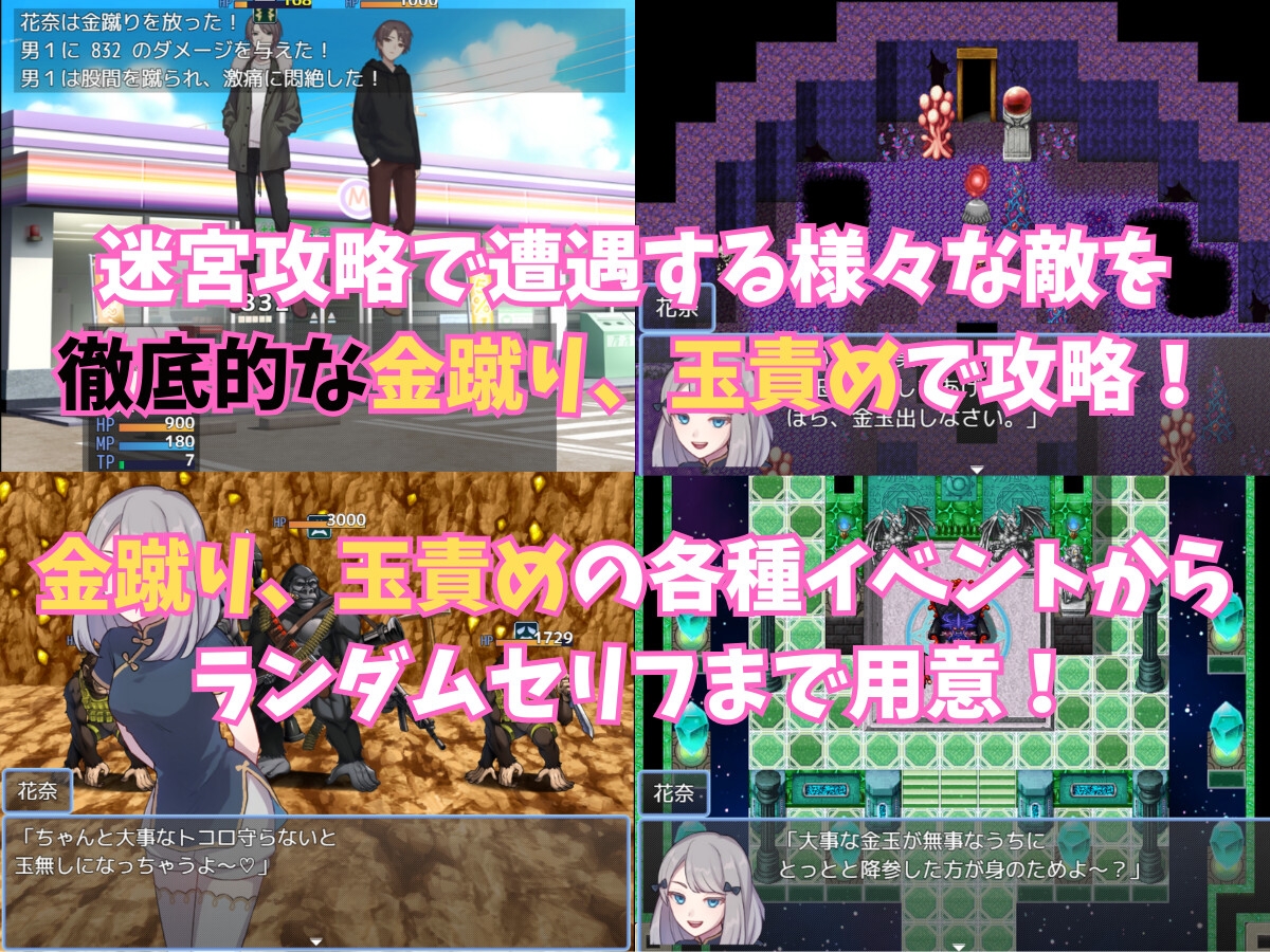 ～ドM向けRPG～金蹴りの迷宮