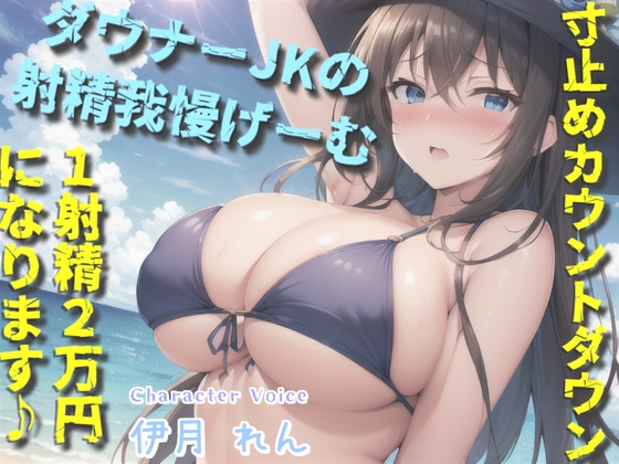 【我慢できたらタダでえっちできるゲーム】1射精2万円になります♪ ダウナー巨乳JKの寸止めカウントダウン搾精で金玉と精子を搾り尽くされる話。【プレミアムフォーリー】