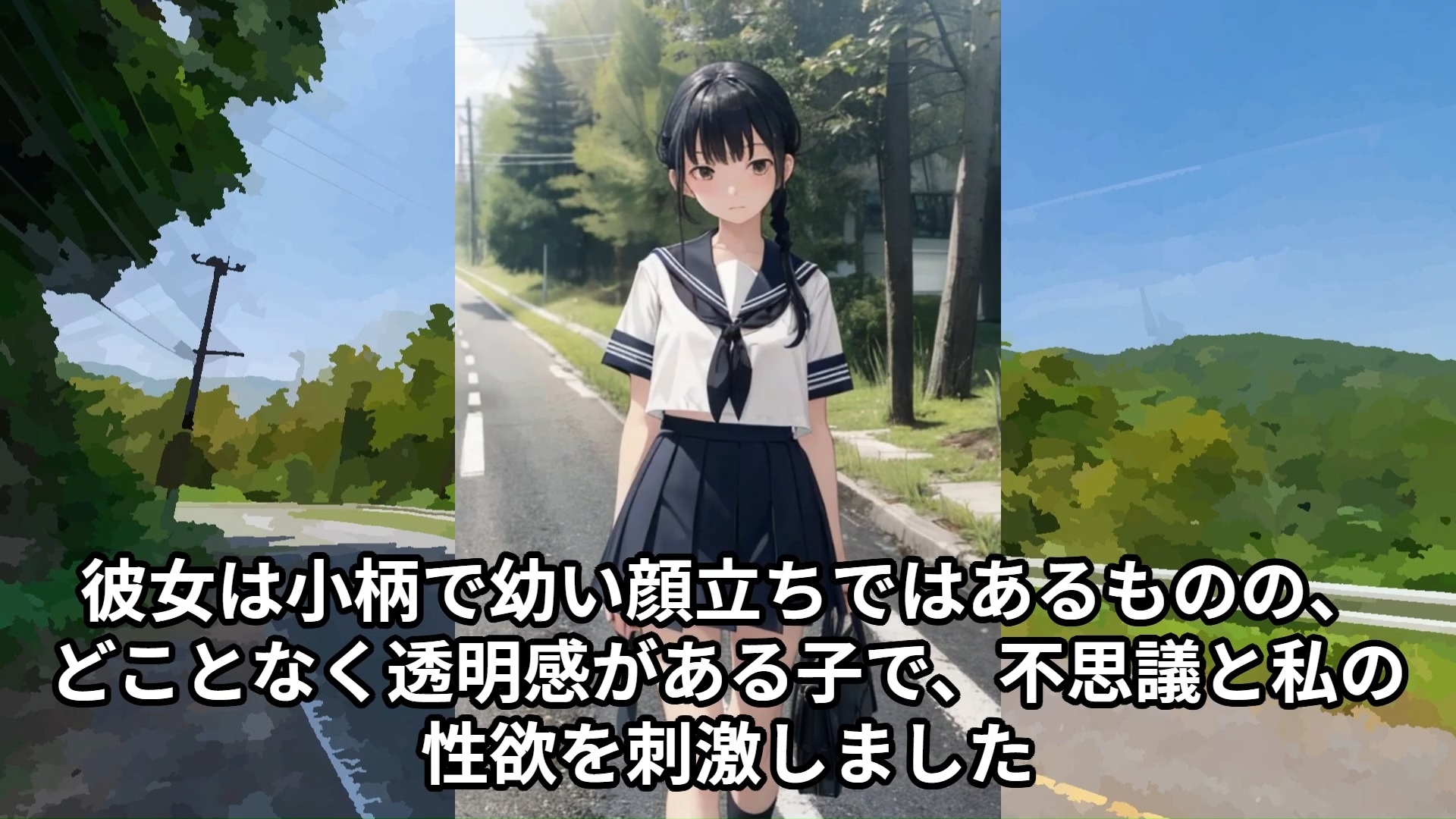 【J○痴○体験告白】帰宅途中の吹奏楽部の女子○学生に言うことを聞かないと購入したばかりのユーフォニアムを壊すと脅して辱めた話