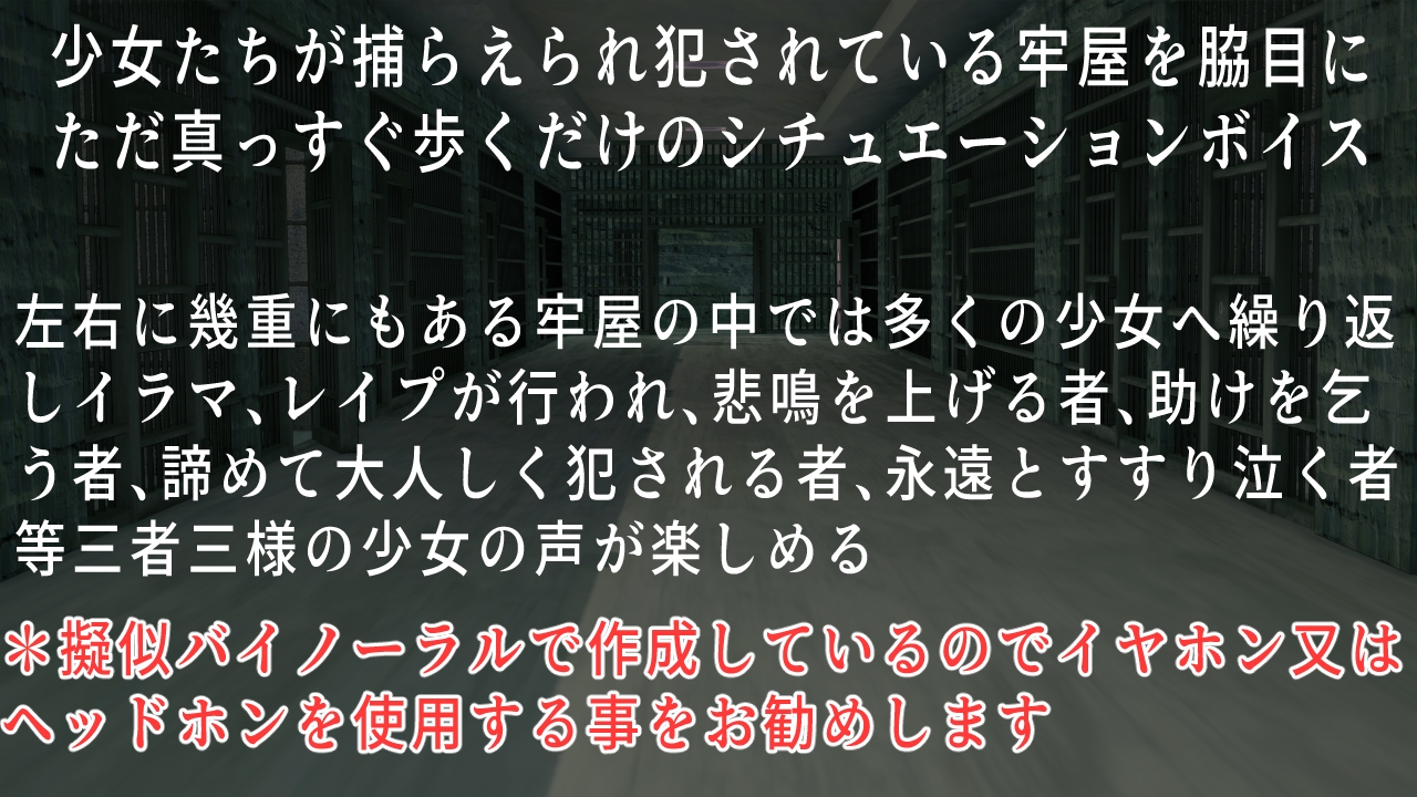 【擬似バイノーラル】悲鳴回廊散歩