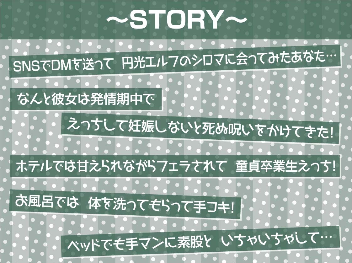 どすけべ円光エルフちゃんの強○種付けえっち【フォーリーサウンド】