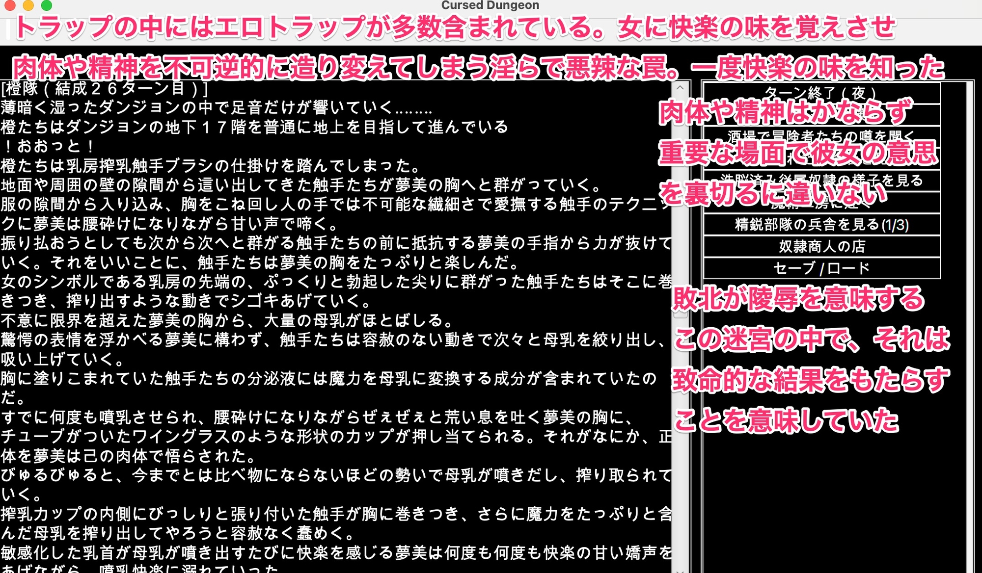 幻想魔物姦蹂躙迷宮 -屈服した敗北女傑を待つ恥辱の淫獄-