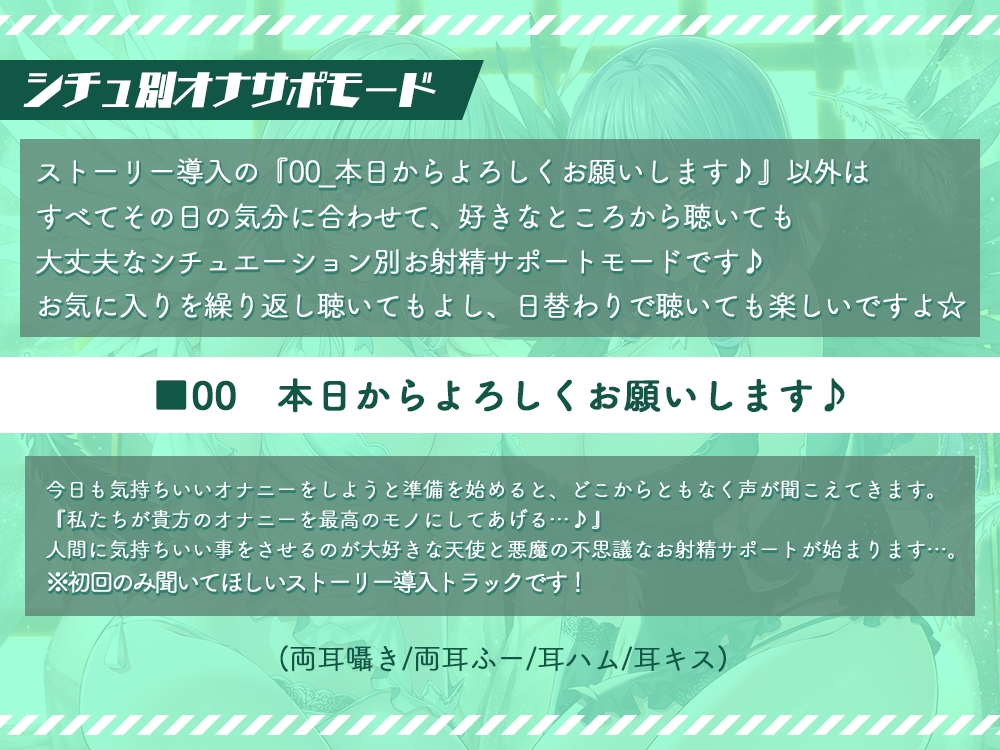 【選べるフィニッシュ差分】貴方の中の天使と悪魔が