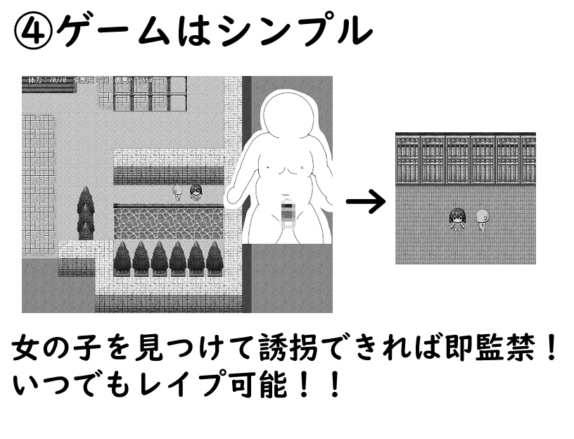 〇リっ子を誘拐して監禁部屋で〇す変態おじさんたち