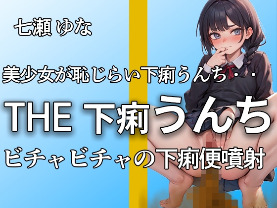 【下痢うんち びちゃびちゃ ゆるうんち噴射19連】ブチュブチュ音とオナニーで抜きどころだらけ!! 下痢音好きにはたまらない【オナニー付き】【七瀬 ゆな】