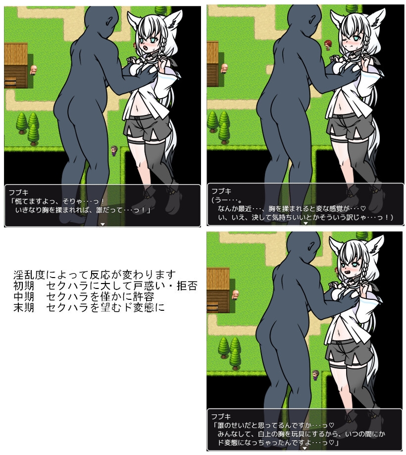 白狐とセクハラ村