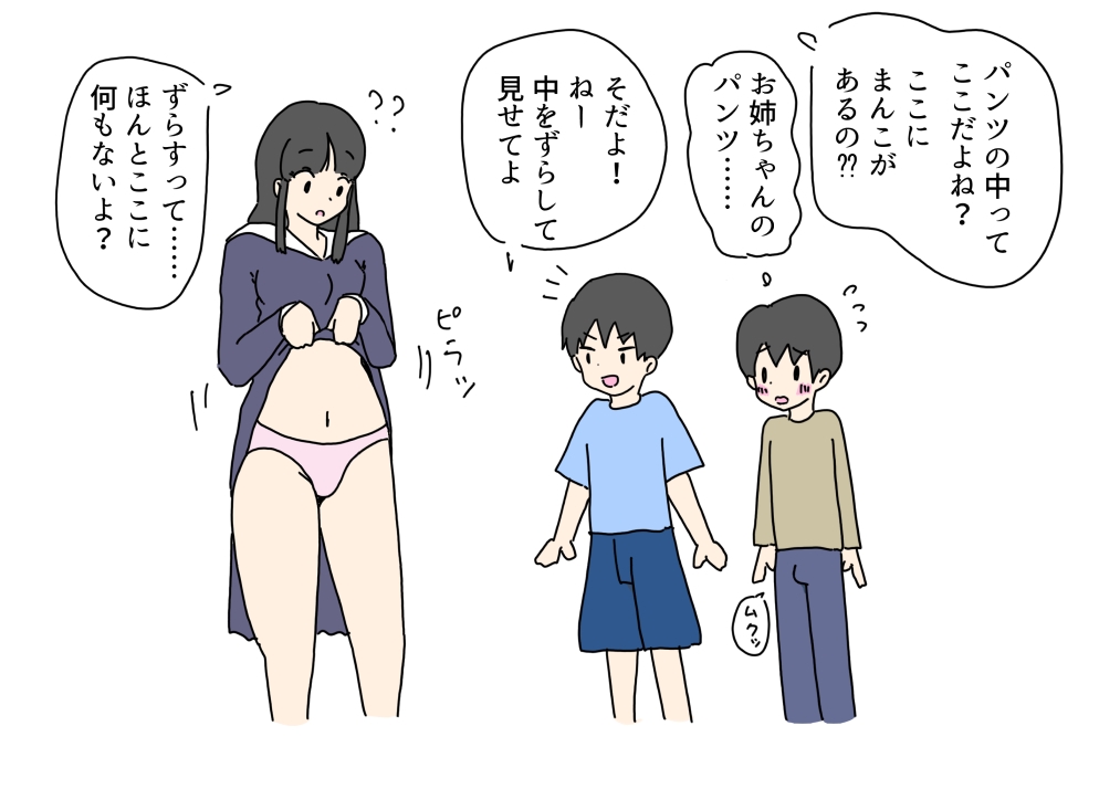 性知識ゼロのお姉ちゃんが友達に寝取られる話