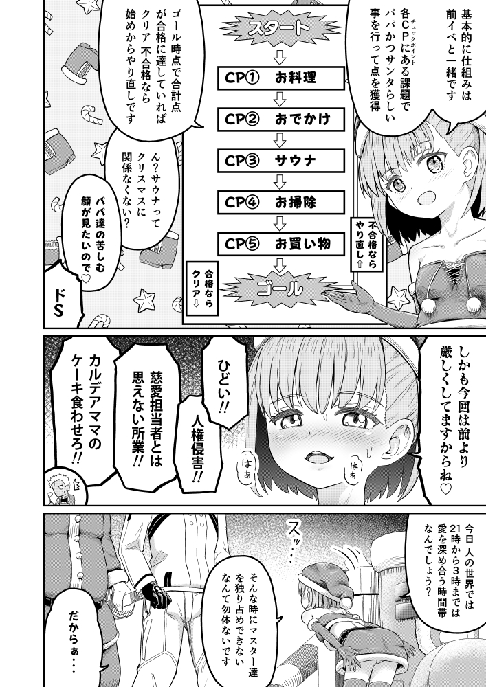 カズラドロップと性夜のクリスマス