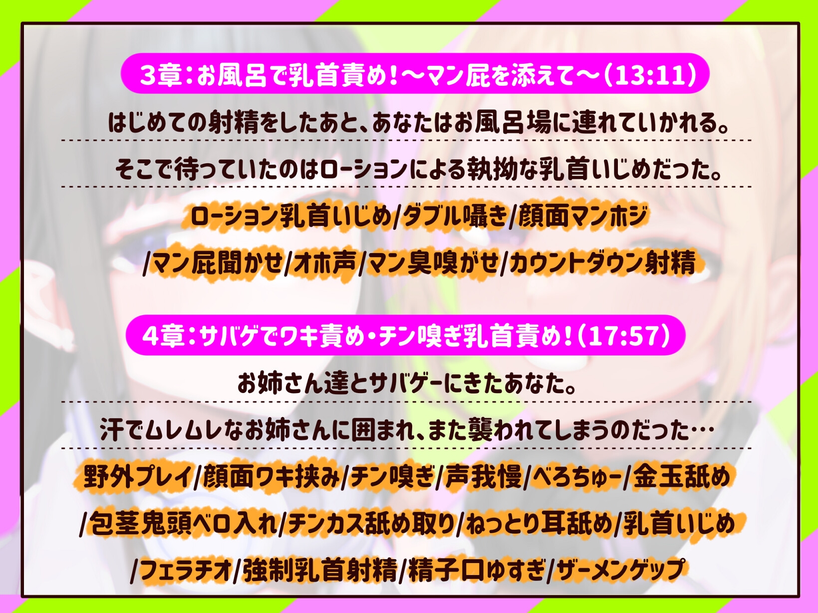 【M向け】【乳首調教】乳首コントロール〜FPSで知り合ったお姉さん達に僕の乳首が壊されるまで〜【奴○堕ち】