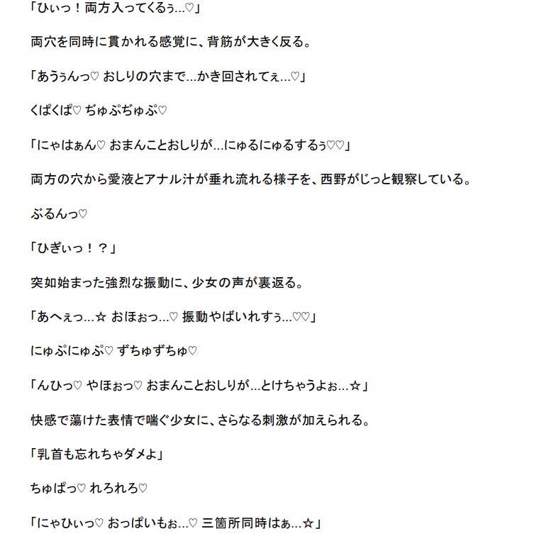 人身売買組織の商品となった警察官は永遠に続く快楽調教で雌堕ちする 〜TS化と若返りで少女に改造され、性奴○として生きる運命に堕とされた3人の男たち〜