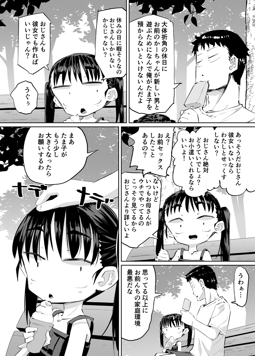 ませた姪っ子がおもらししたからエロい事した