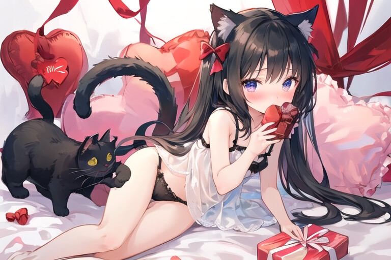 同棲している猫耳の女の子が、疲れたアナタにいっぱい甘えて、ちょっとイジワルに癒してくれる