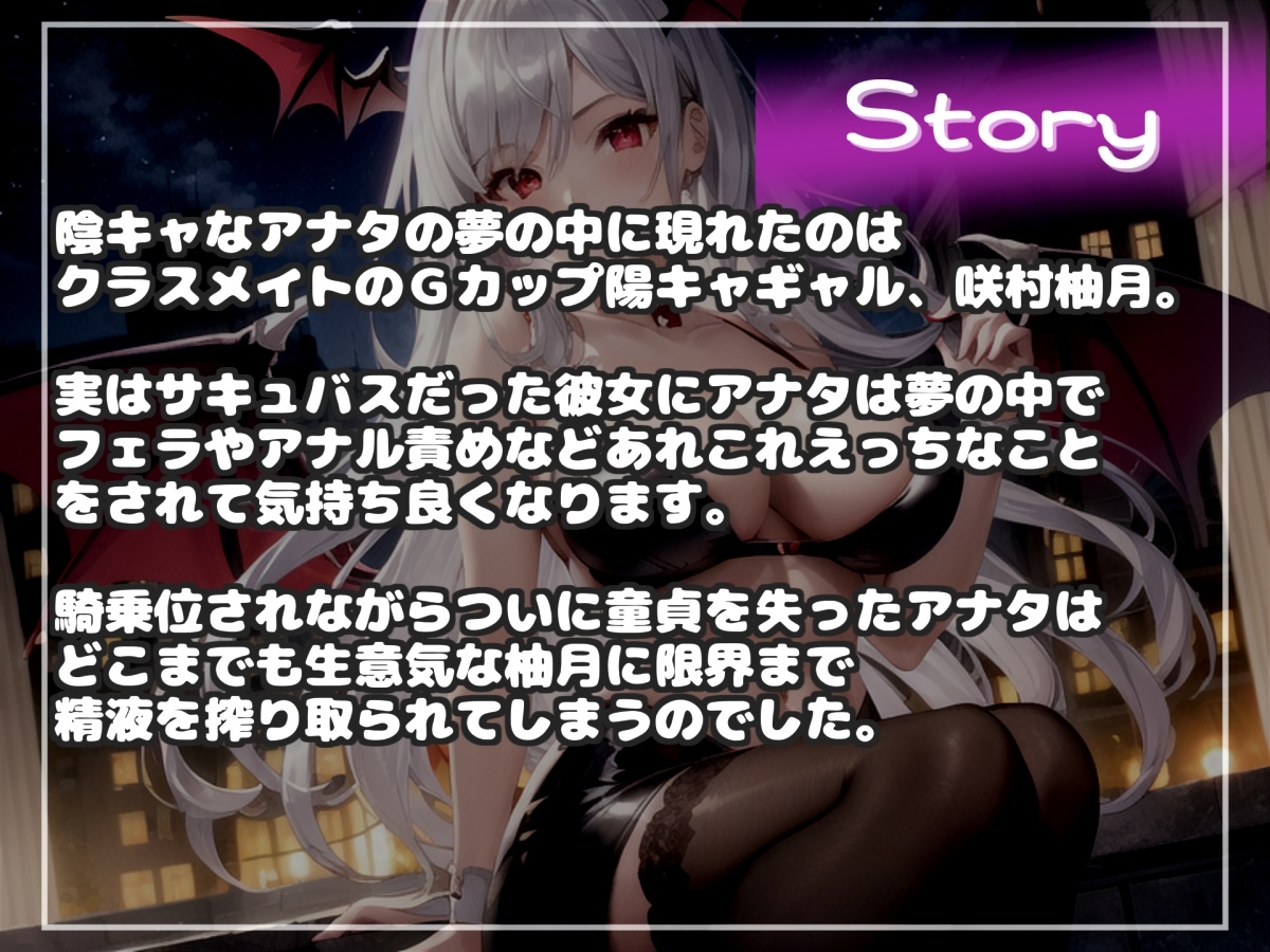 精液を主食とする淫乱サキュバスにアナルを犯されながらの限界寸止め手コキ&騎乗位で、金玉カラカラになるまで搾精&メス墜ち性奴○として堕とされる一部始終