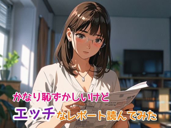 かなり恥ずかしいけどエッチなレポートを読んでみた7