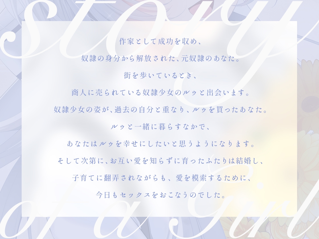 【ミニボイス】奴○少女とそれからの日常-この幸せは夢じゃなくて本物です【KU100】