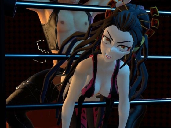 鬼滅の○から堕姫とSM分身プレイ動画の総集編