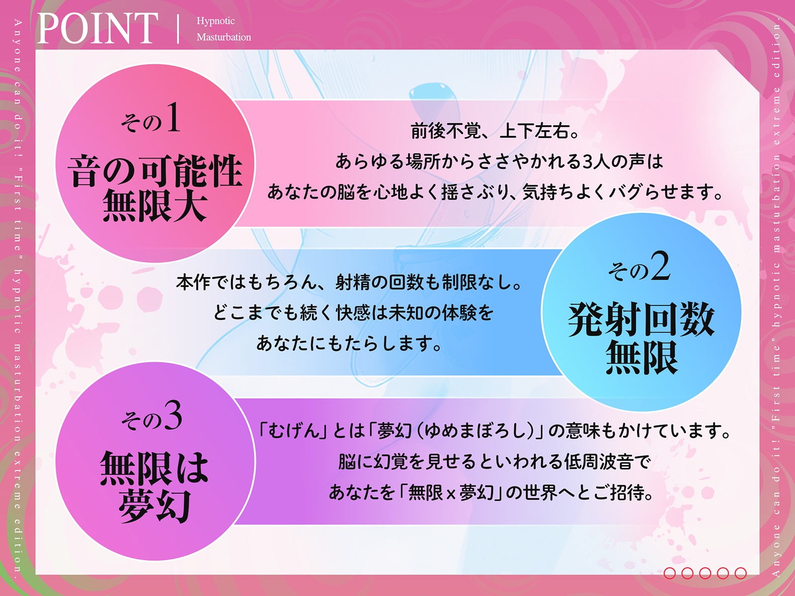 【⚠️危険取り扱い注意⚠️】誰でも出来る「初めての」催○オナニー無限編