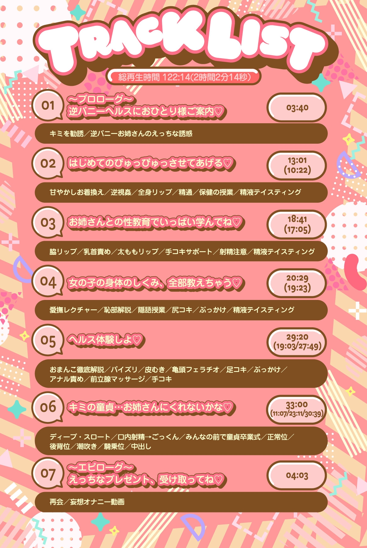 逆バニー学園祭♡ お姉さんが、エッチなことなんでも教えてあげる♡