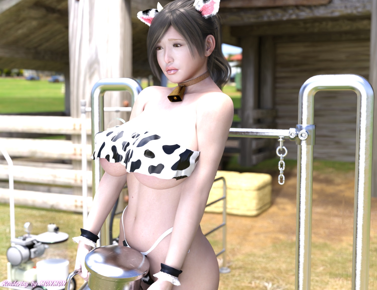 従姉のおっぱいねーちゃんと朝活動「搾乳S◯Xでイッてみよう」の巻