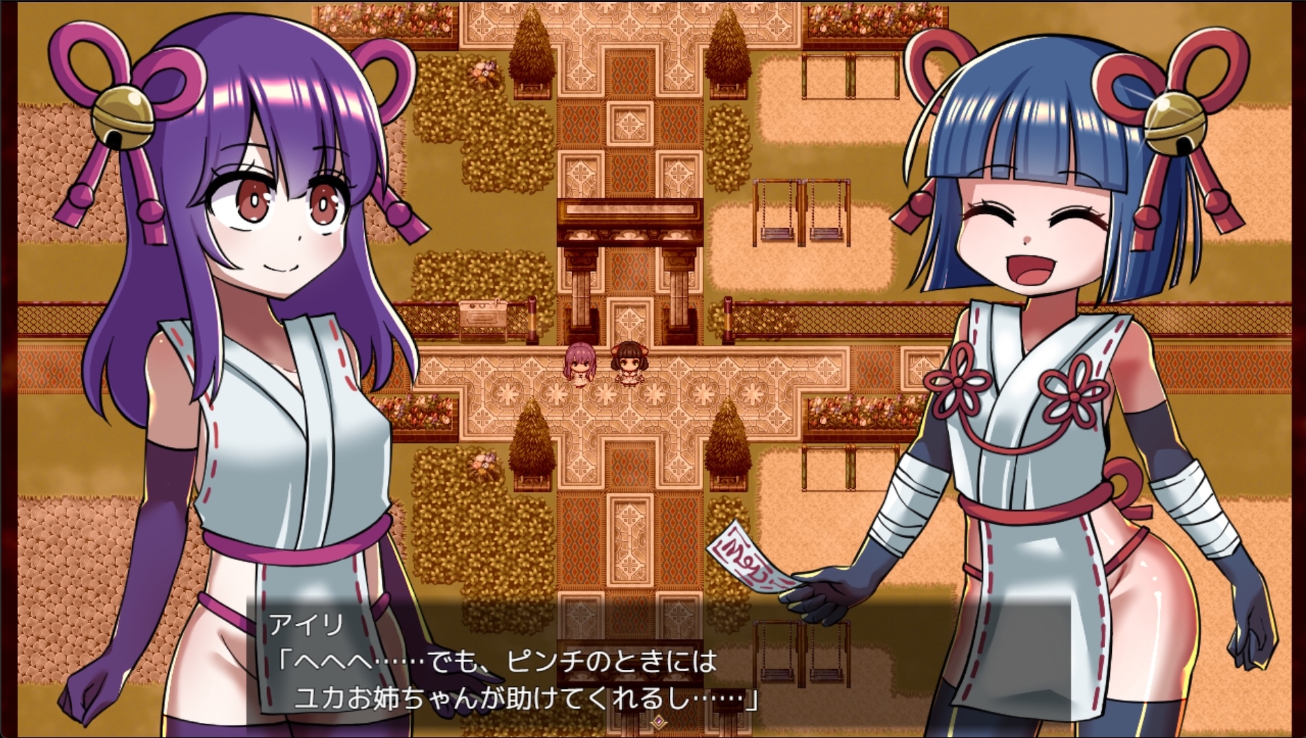 退魔巫女アイリとエロトラップダンジョン