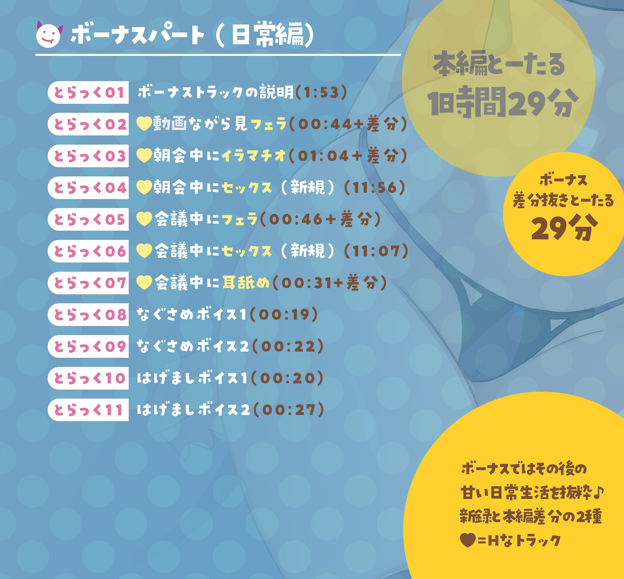 【28日間限定特典】サキュバスりりぃちゃん～リモート会議中にイチャラブしよっ～《ザコマン連続絶頂》《オホ声》