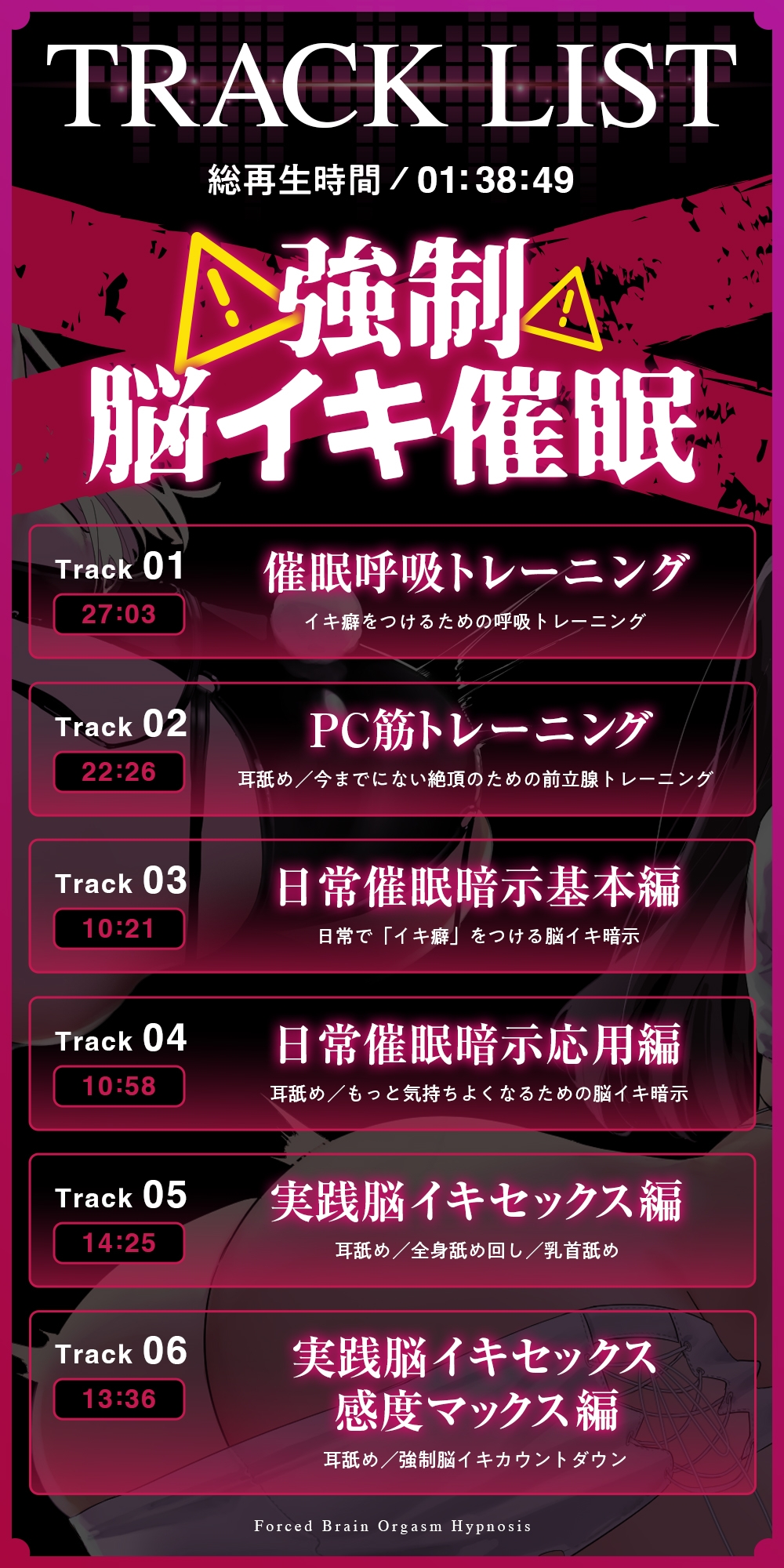 強○脳イキ催○～7日間で堕ちるアナタの脳のイキ癖開発調教訓練～【淫語×心情代弁×囁き催○】