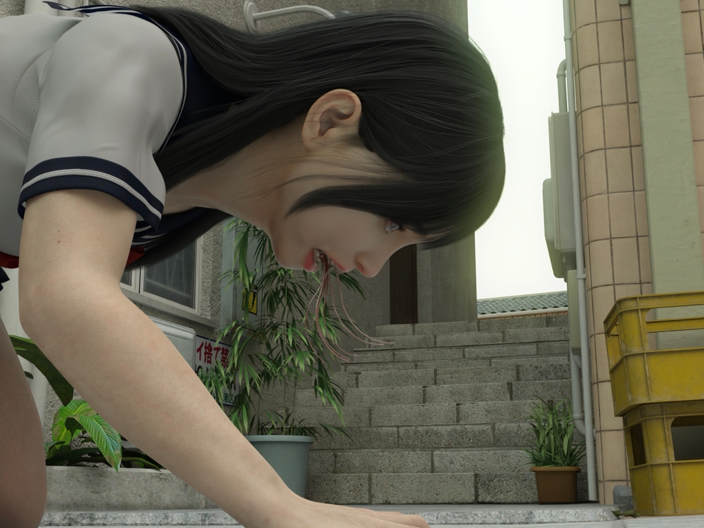 寄生ハザード呪い:東京の美しい女の子【マイノリティアート・ゴ支援アリガトウゴザイマス】