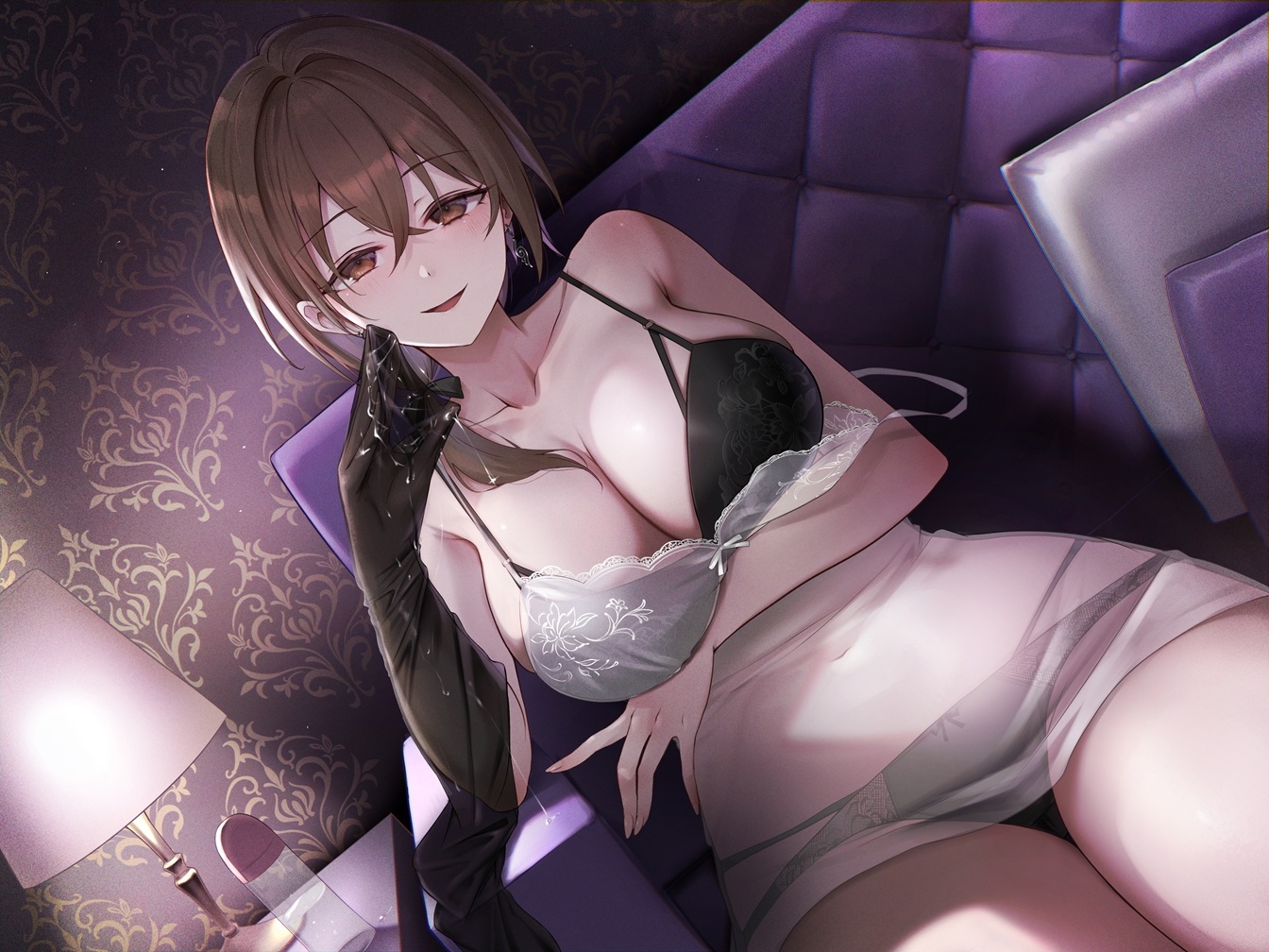 【亀頭責め×拘束】ドS風俗嬢の全身拘束恋人イメプローションガーゼ搾精フルコース