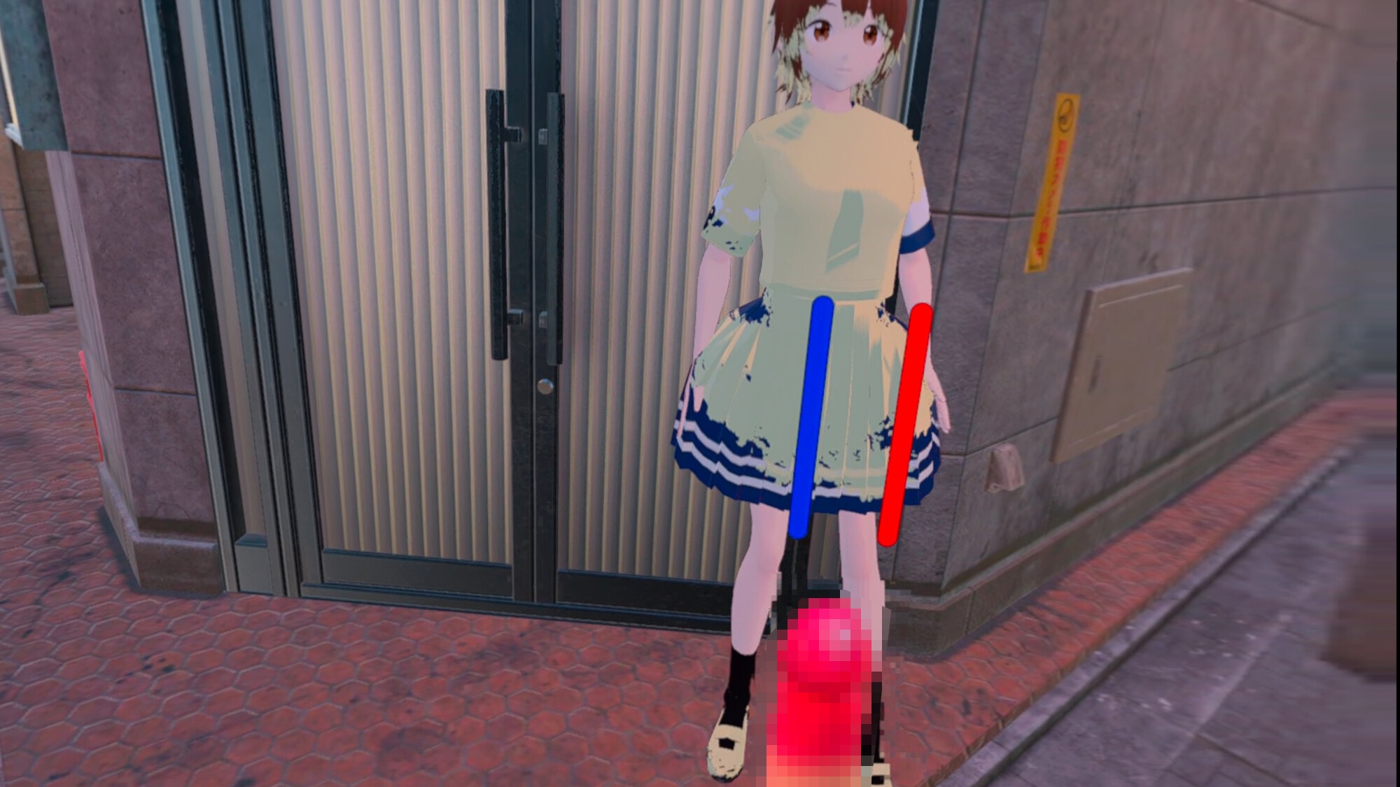 【VR】ああ!街中で女の子に精子ぶっかけたい!!