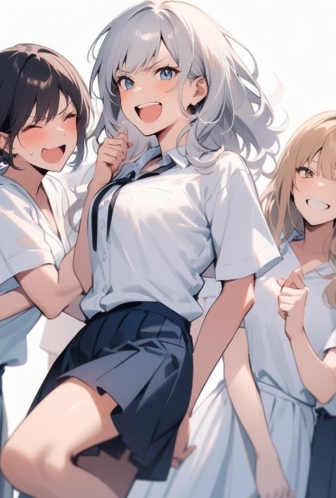 M男向けボイス 恥ずかしい短小包茎いじめ CFNM 女子校通学路編 後輩女子にいじめられる僕·3