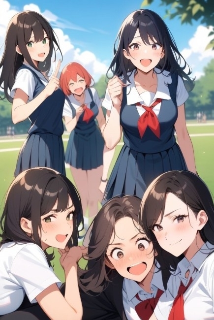 M男向けボイス 恥ずかしい短小包茎いじめ CFNM 女子校通学路編 後輩女子にいじめられる僕·3